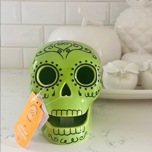 Target Other - Target Ceramic Día de Muertos Green Sugar Skull